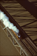 SP's #4449 crossing the San Francisco Bay